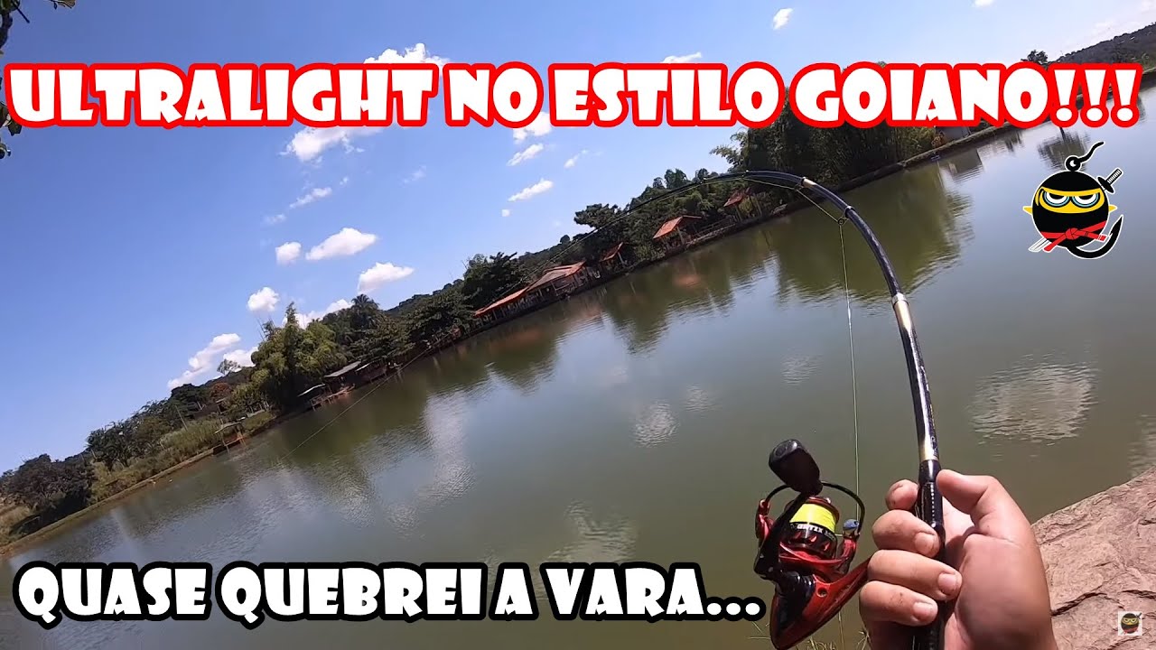 DO LAGO NATIVO PARA O PESQUEIRO!!! ULTRALIGHT EM GOIÁS!!!