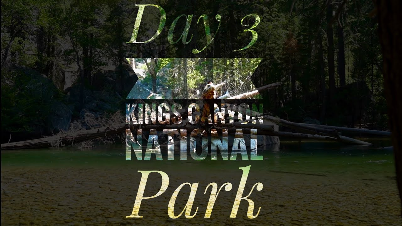 Day 3 & 4:Exploring Kings Canyon National Park | Hidden Paradise & Swimming Adventure 💦🌲