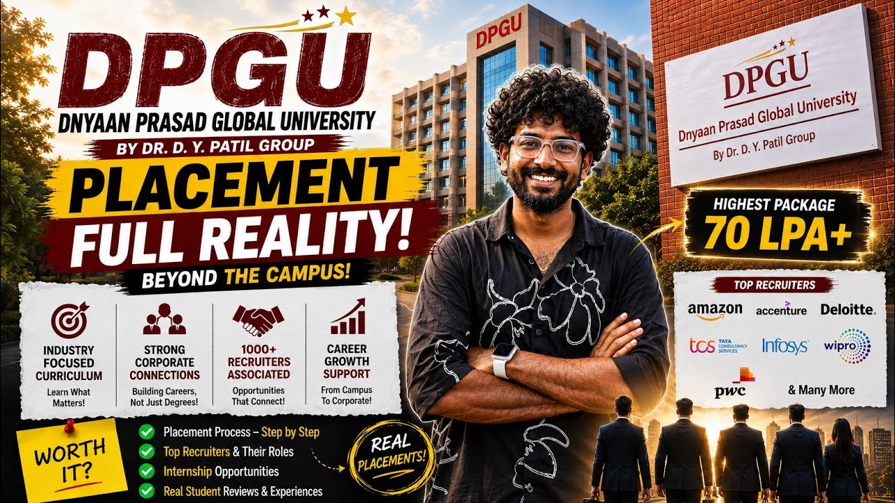 DPGU SMR Placement Reality 2026 🔥 | 70 LPA Highest Package? Honest Campus Review