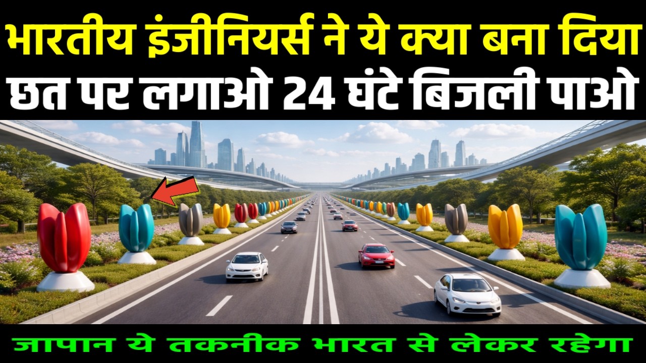 भारतीय इंजीनियर्स ने ये क्या बना दिया छत पर लगाओ 24 घंटे बिजली पाओ | Ankit Awasthi Sir