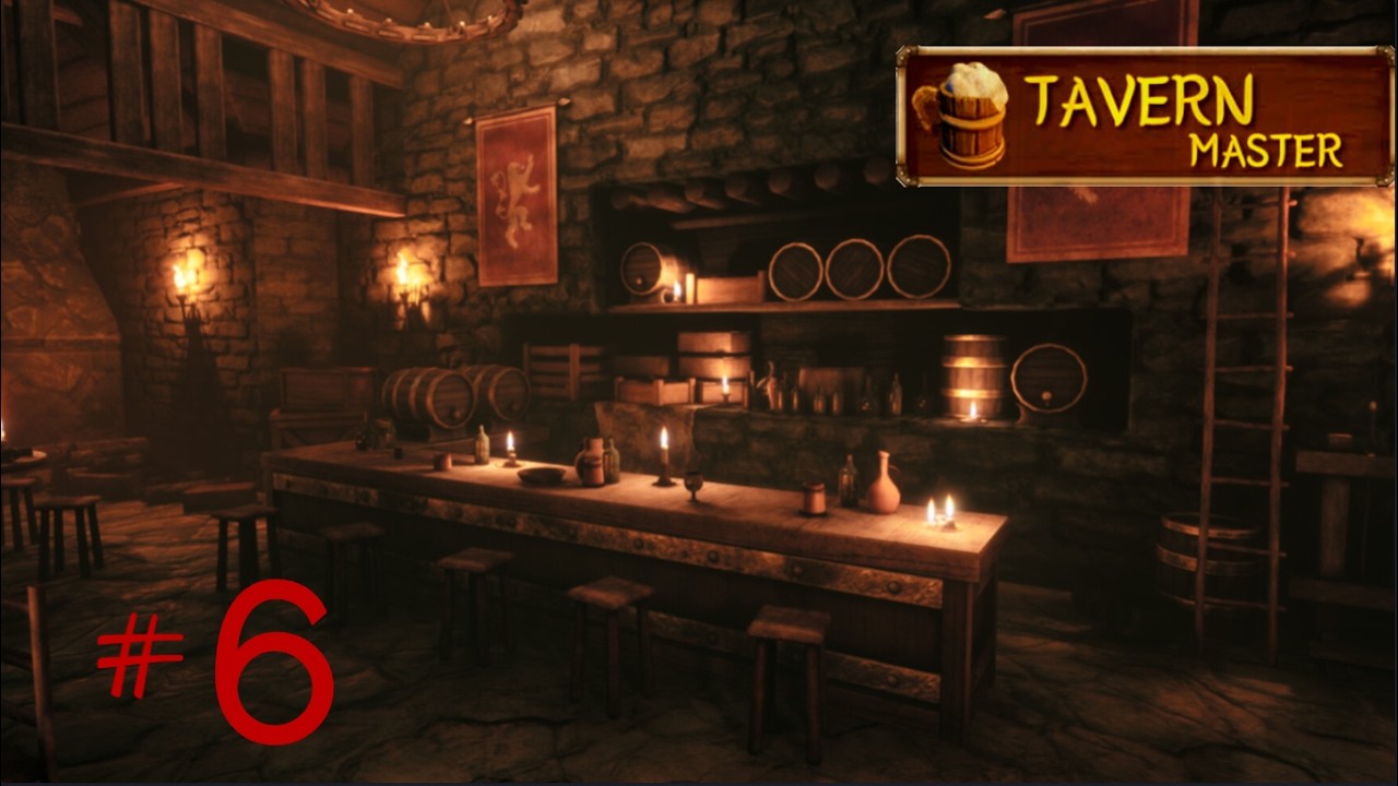 İLK ODAMIZ HİZMETE AÇILDI / Tavern Master /Türkçe-Bölüm 6