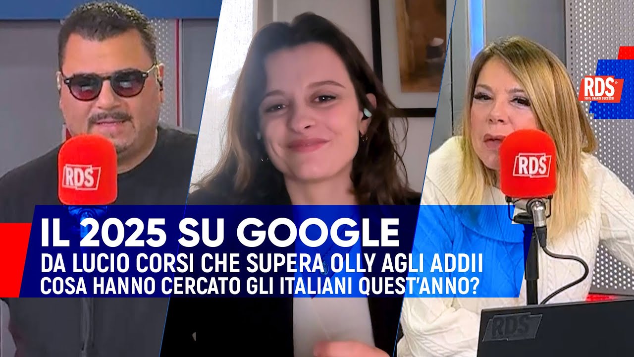 Un anno di ricerche su Google: Lucio Corsi supera Olly, cosa hanno cercato gli italiani nel 2025