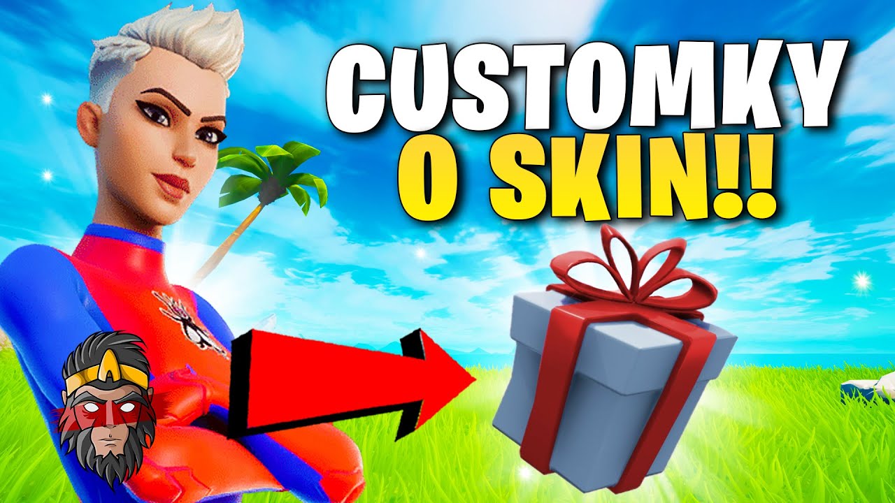 CUSTOMKY S FANOU&Scaron;KY O SKIN VE FORTNITE!!