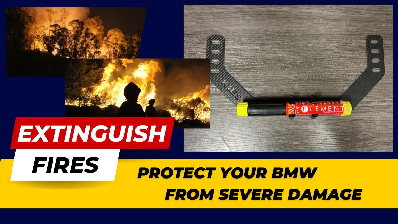 Protect Your BMW From Fire : Kies Fire Extinguisher #kiesmotorsports