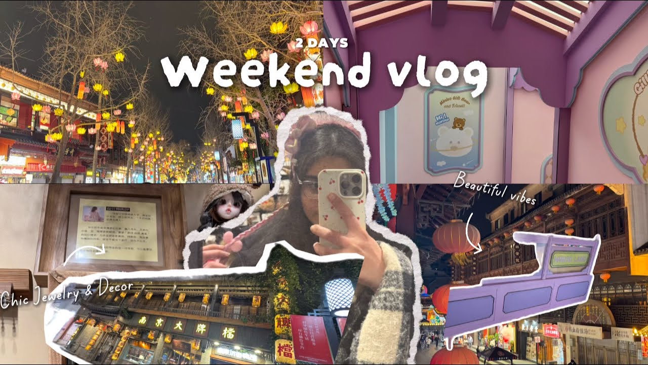 CHINA VLOG 🇨🇳: spend time with me ˖°📷 ༘