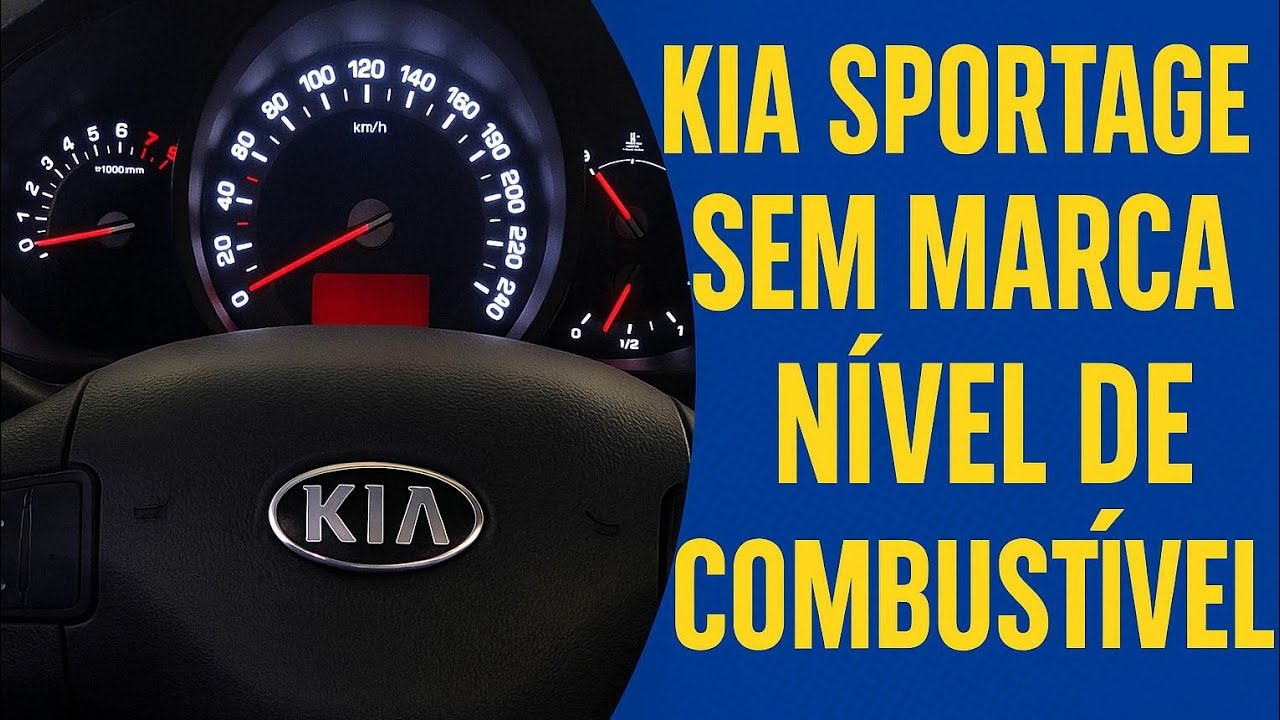 Kia Sportage sem funcionar o marcador de combustível no painel