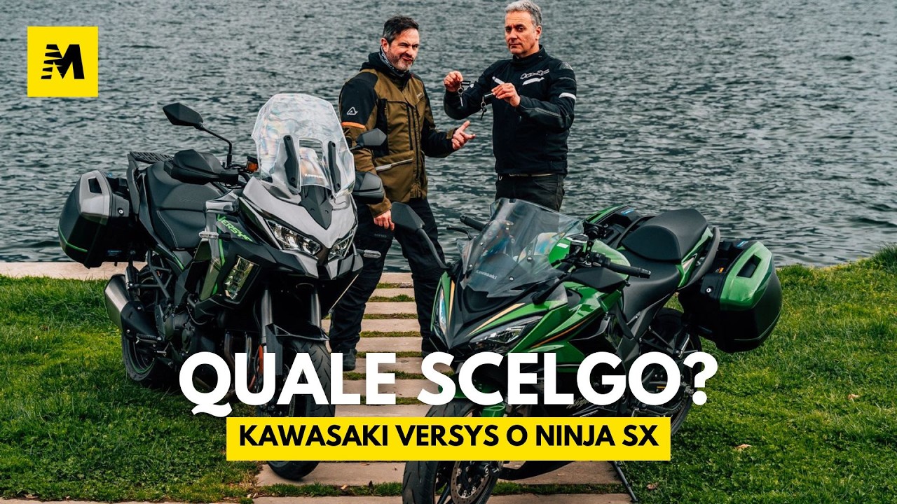 Versys 1100 o Ninja 1100 SX? Dilemma tutto Kawasaki in questo #QUALESCELGO