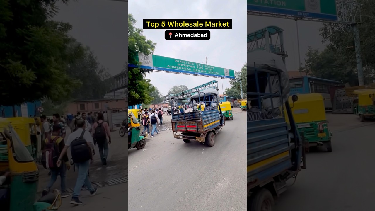 Top 5 Wholesale Market 📍AHMEDABAD #Wholesale #Shirtmarket #Jeansmarket #Tshirtmarket ##manufacturer