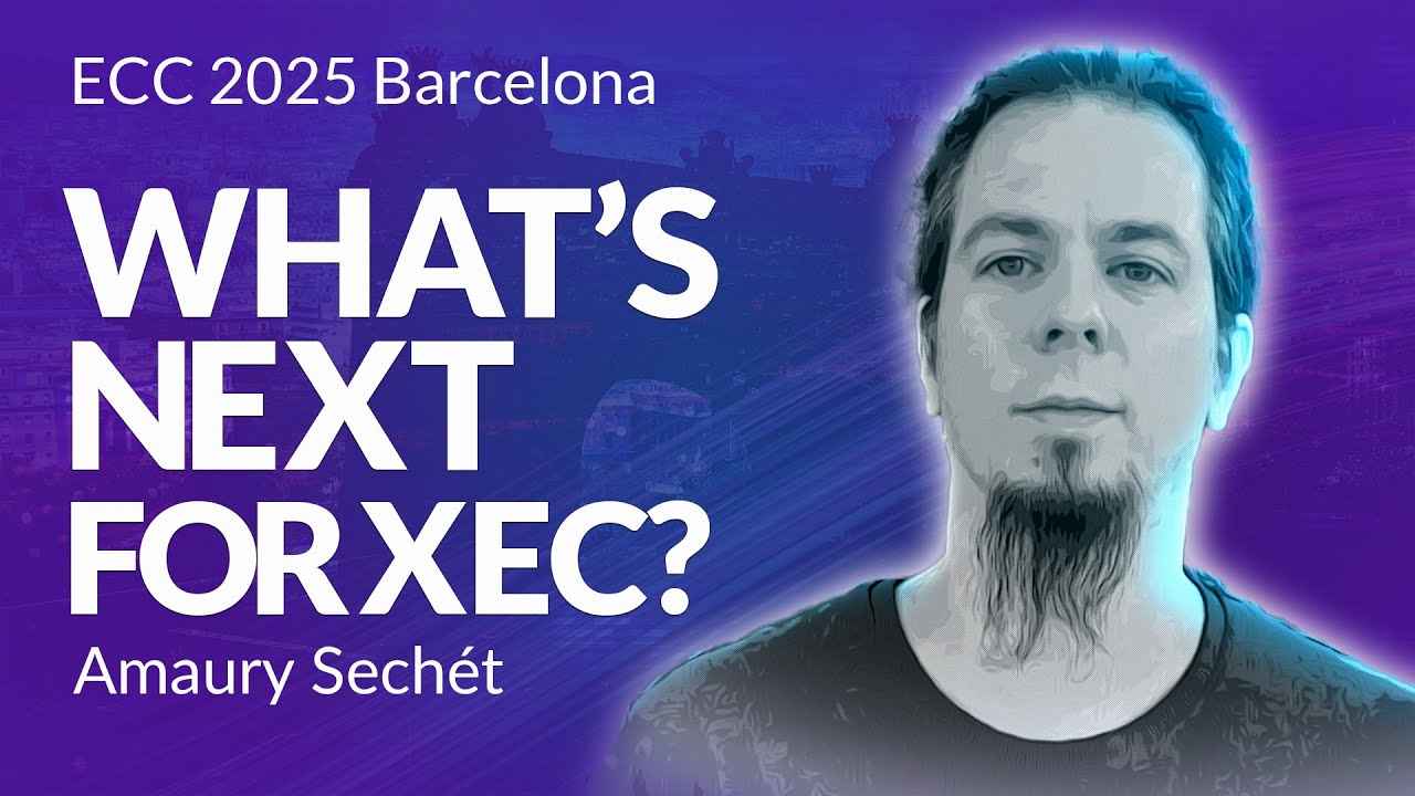 Amaury Sechét | What's next for eCash XEC? | Electronic Cash Conference 2025 Barcelona