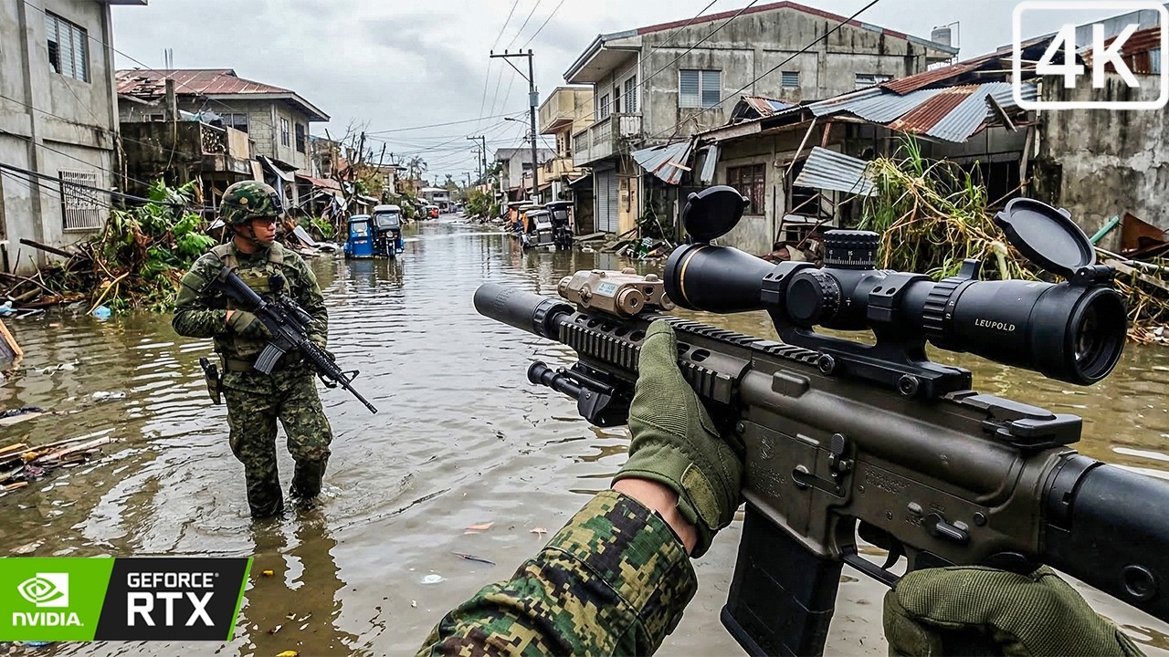 Civil Rescue Mission in Flooded Isabela | Realistic Gameplay Immersive Graphics (4K) Medal Of Honor