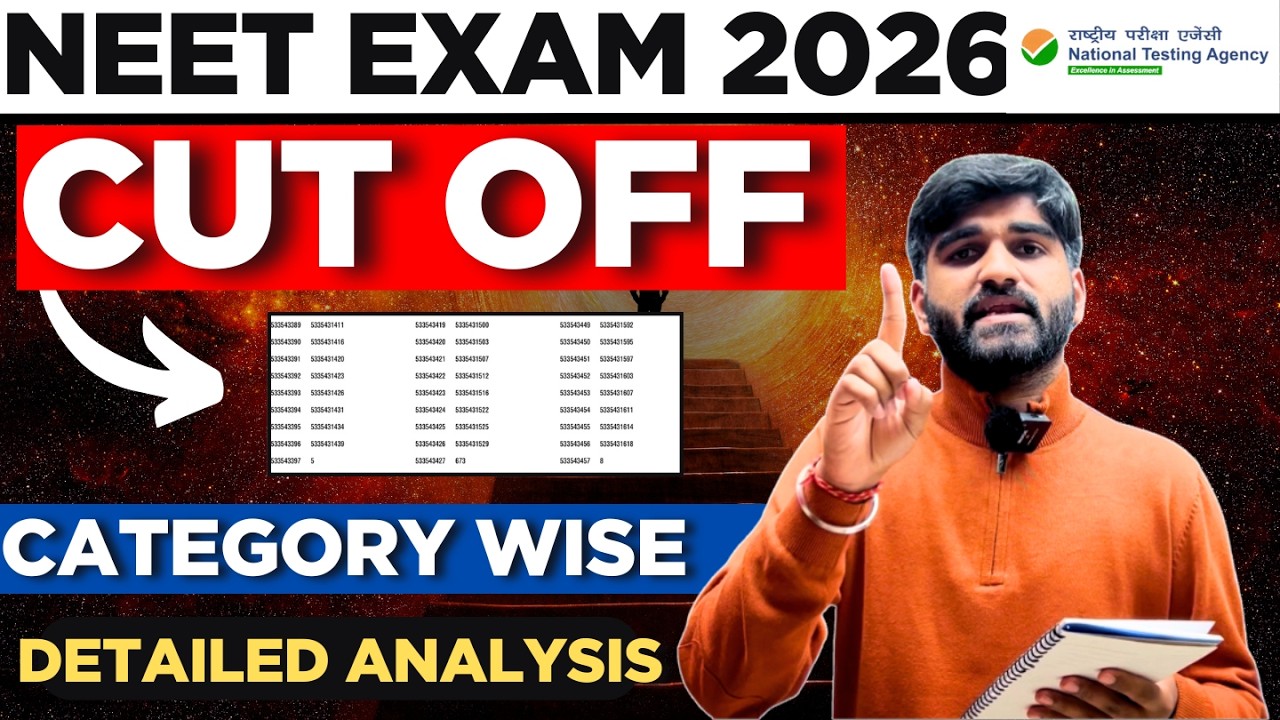 NEET 2026 Cutoff Marks for GOVT College SEAT | NEET category wise cutoff 2026 #neet2026 #neetcuttoff