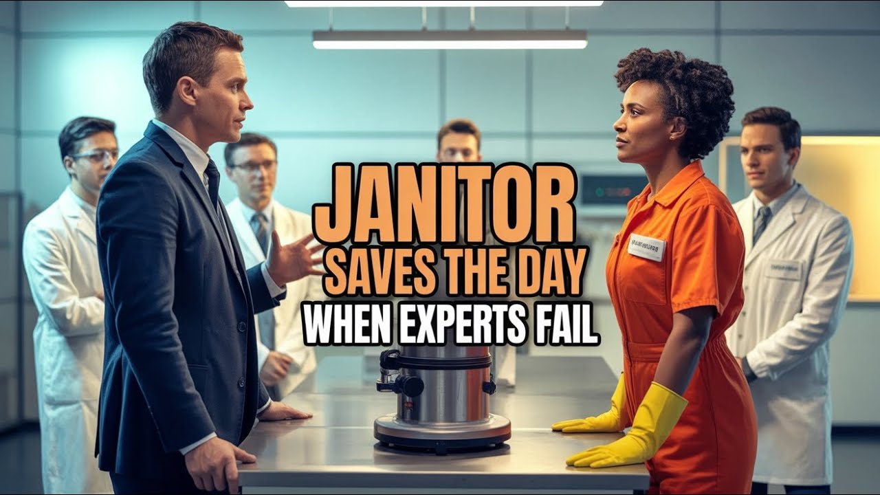 Unbelievable: How One Janitor's Incredible Skills Transformed a $1 Million Crisis in Just Minutes!