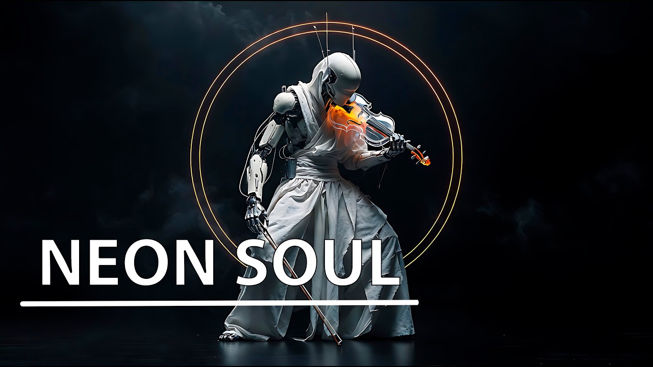 🎧Neon Soul Cyberpunk Violin & Electronic Mix for the Digital Age