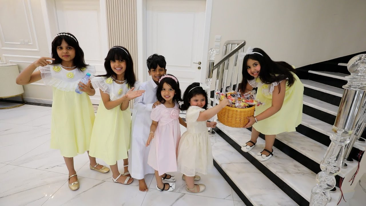 توزيعات حلاو العيد مع ! ليلى