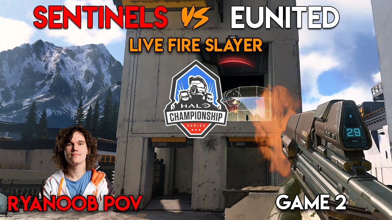 EUNITED vs Sentinels HCS Online Open #2 - Game 2 - Live Fire Slayer - Ryanoob POV