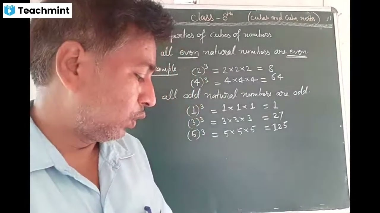 Math class [8] Cube snd Cube root