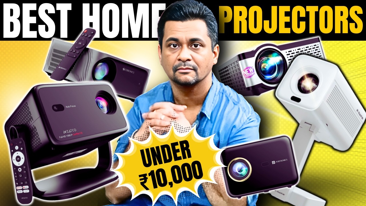 Top 5 Best Projector For Home UNDER ₹10,000🔥 Best Home Projector 2026 | Best Projector For Home