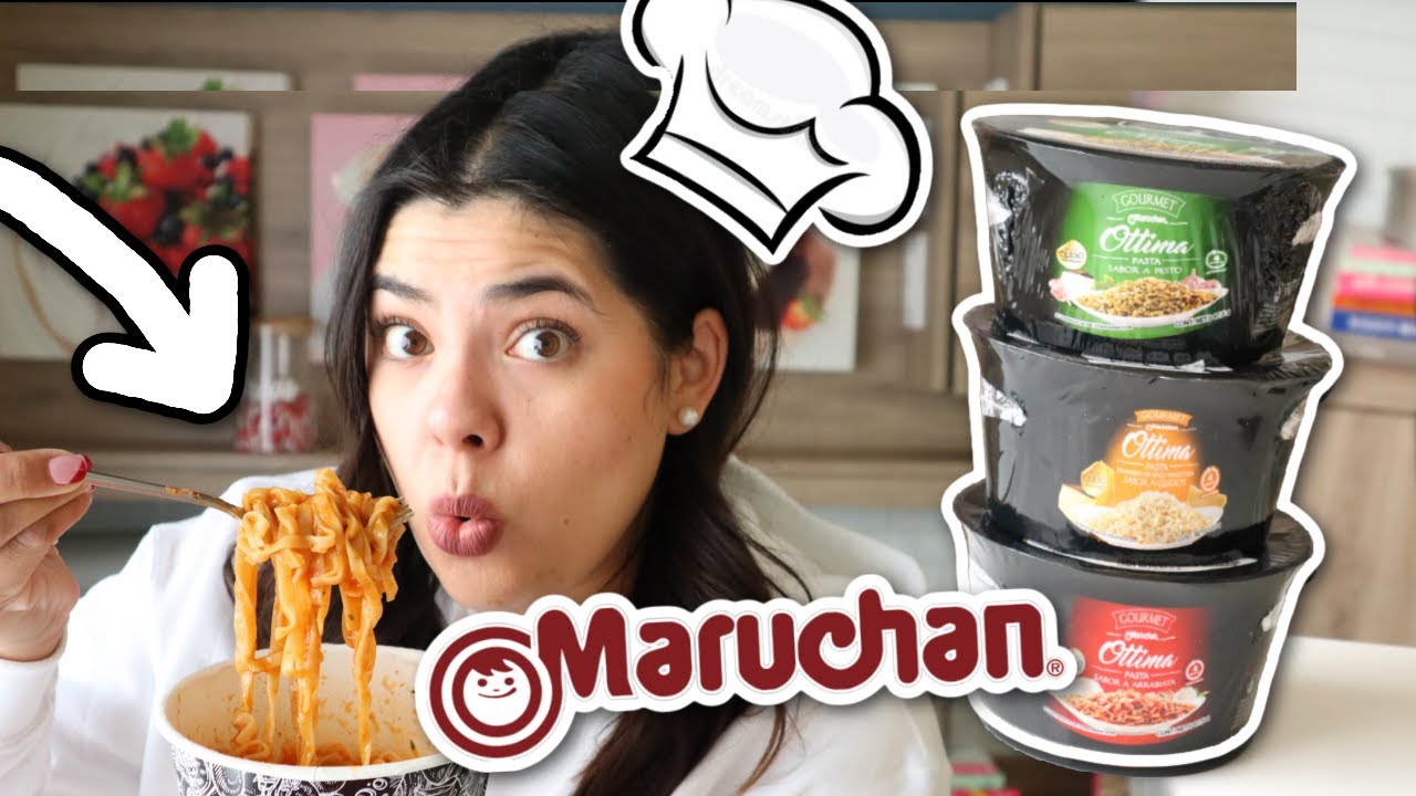 Probando 3 Maruchan Gourmet |  RebeO