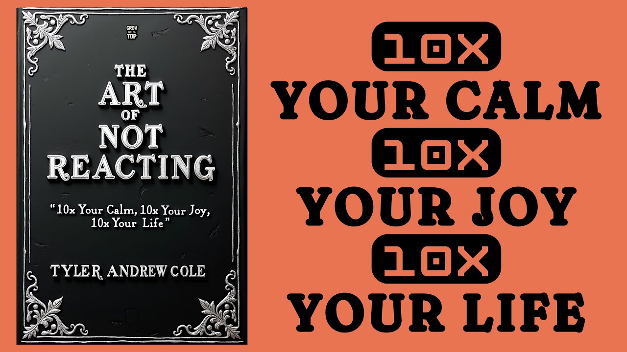 The Art Of Not Reacting: 10x Your Calm, 10x Your Joy, 10x Your Life (Audiobook)