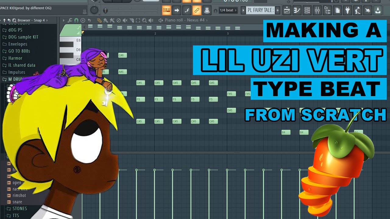 MAKING A LIL UZI VERT TYPE BEAT IN LESS THAN 10Mins FROM SCRATCH