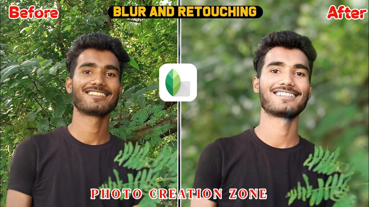 snapseed background blur editing | photo background blur kaise kare | snapseed photo editing