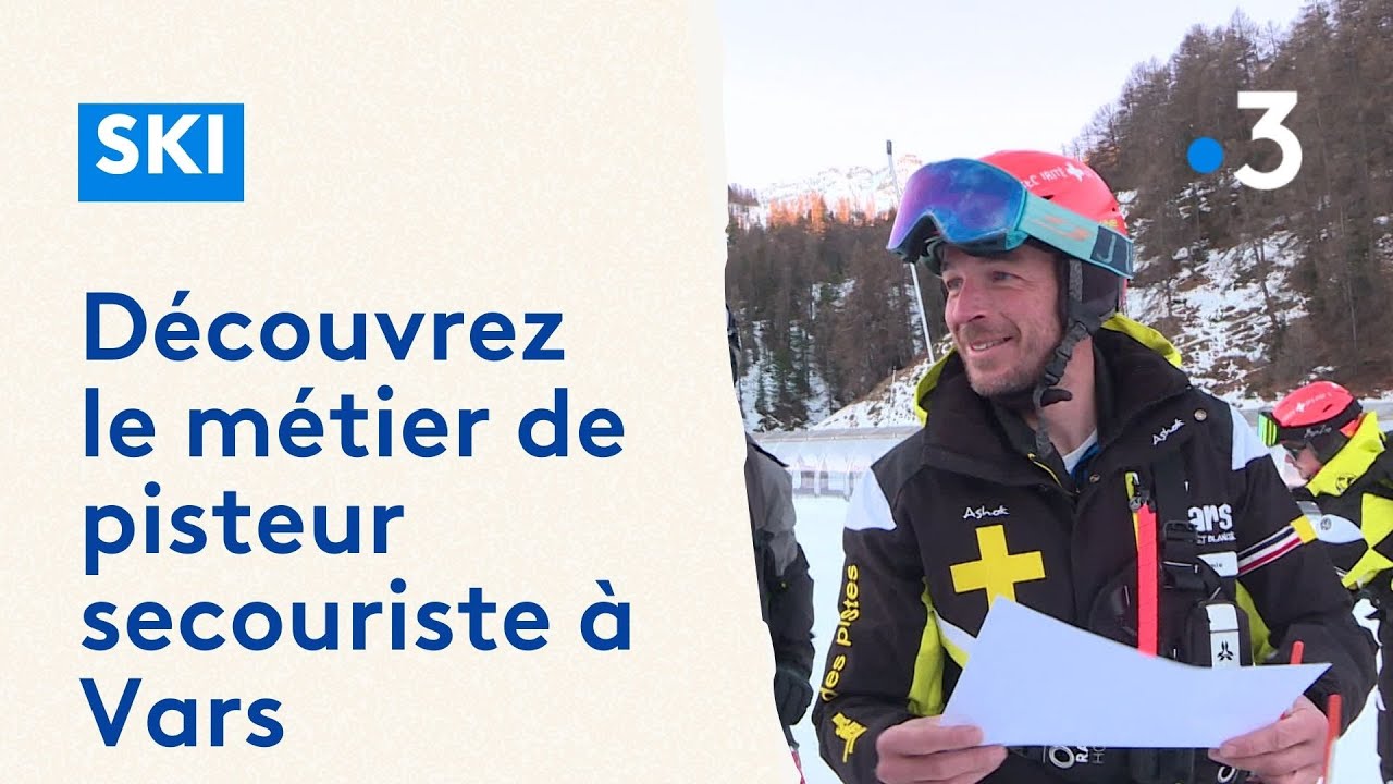 Découvrez le métier de pisteur secouriste dans la station de Vars