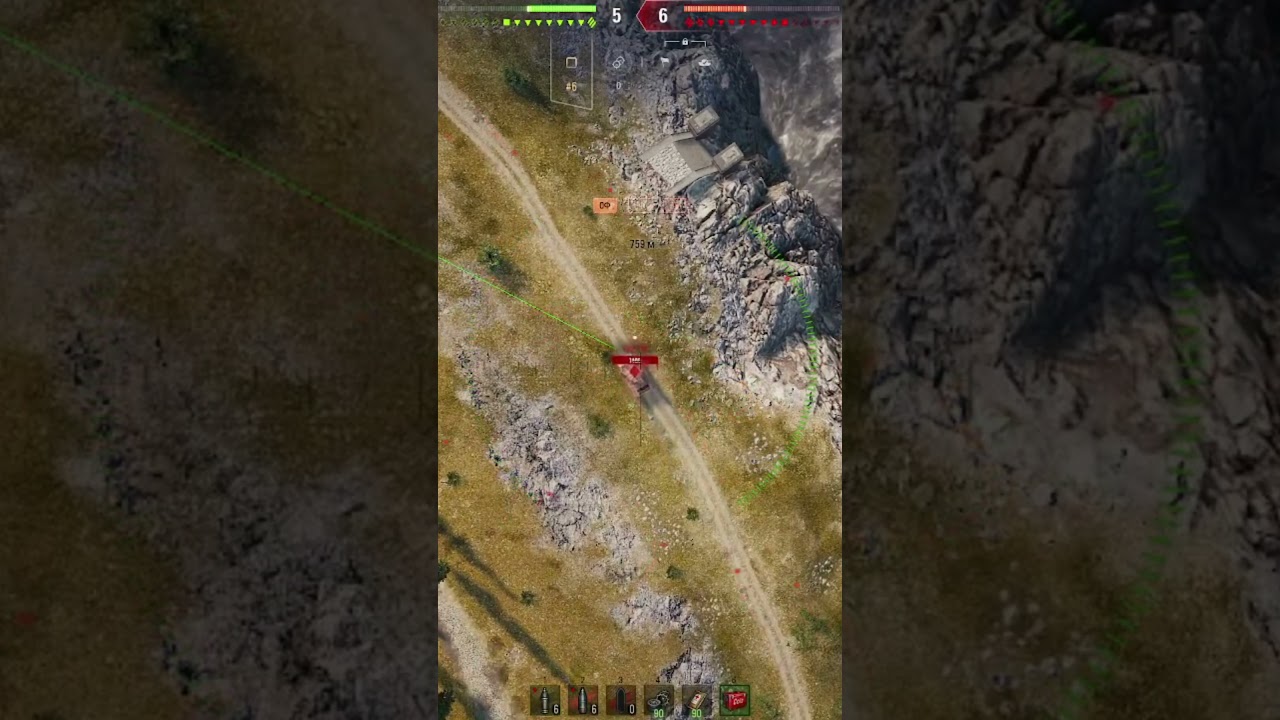 #shorts M53/M55 4k #fun #game #youtubeshorts #worldoftanks