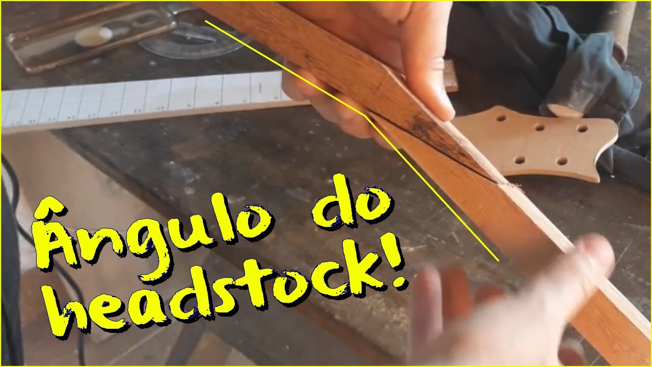 &Acirc;ngulo do headstock