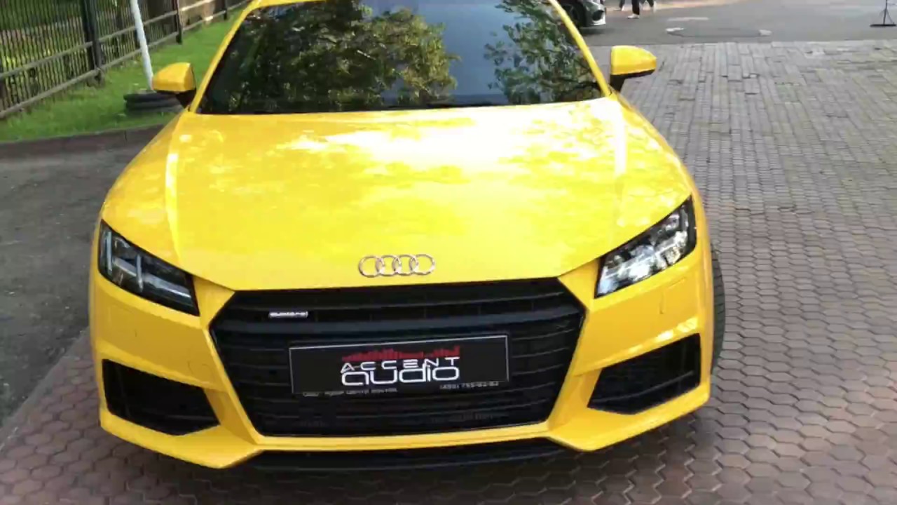 Audi TT quattro с сердцем Helix P SIX DSP MK2 и Morel в ящиках