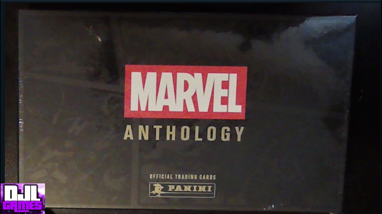 MY FIRST EVER YOUTUBE PACK OPENING - MARVEL ANTHOLOGY BOX