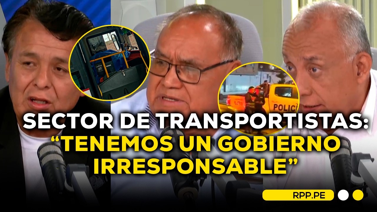 🚨TRANSPORTISTAS ANUNCIAN MEDIDAS DRÁSTICAS CONTRA EL GOBIERNO POR LA INSEGURIDAD #ADNRPP
