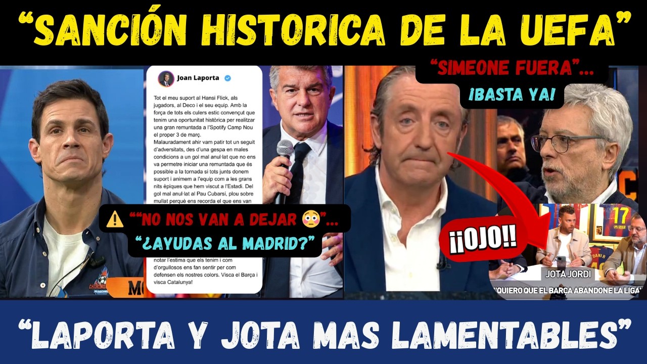 ESCÁNDALO en El Chiringuito 🔥 Laporta ACUSA, Racismo a Vinicius y el Victimismo del Barça, NEGREIRA