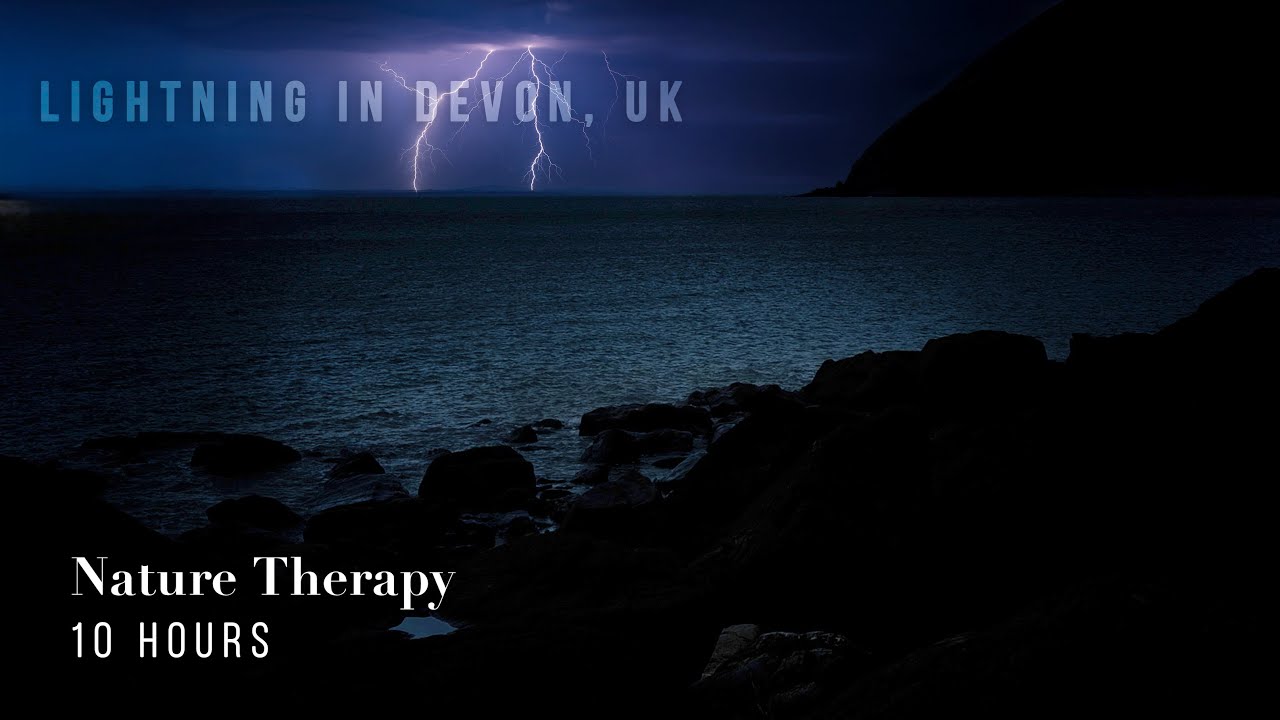 Gentle Rain, Distant Thunder & Calm Ocean – 10 Hours Sleep, Relaxation & Stress Relief | Devon UK