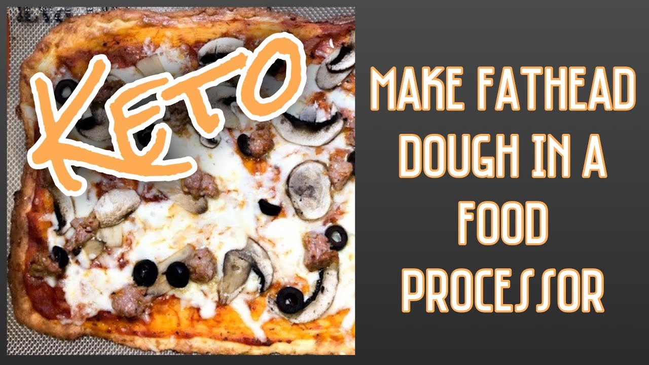 Как я готовлю кето-тесто для пиццы Fathead в кухонном комбайне (без микроволновки)