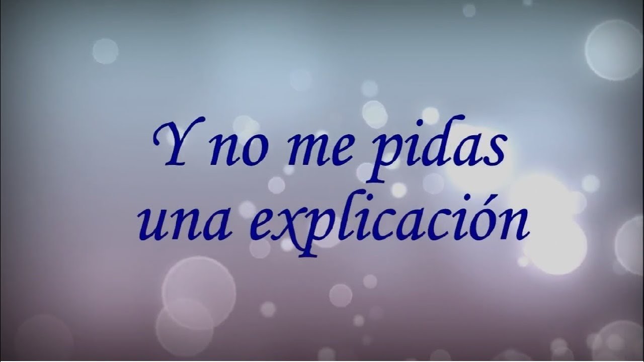 Los Temerarios - Eras todo para mí (Letra)