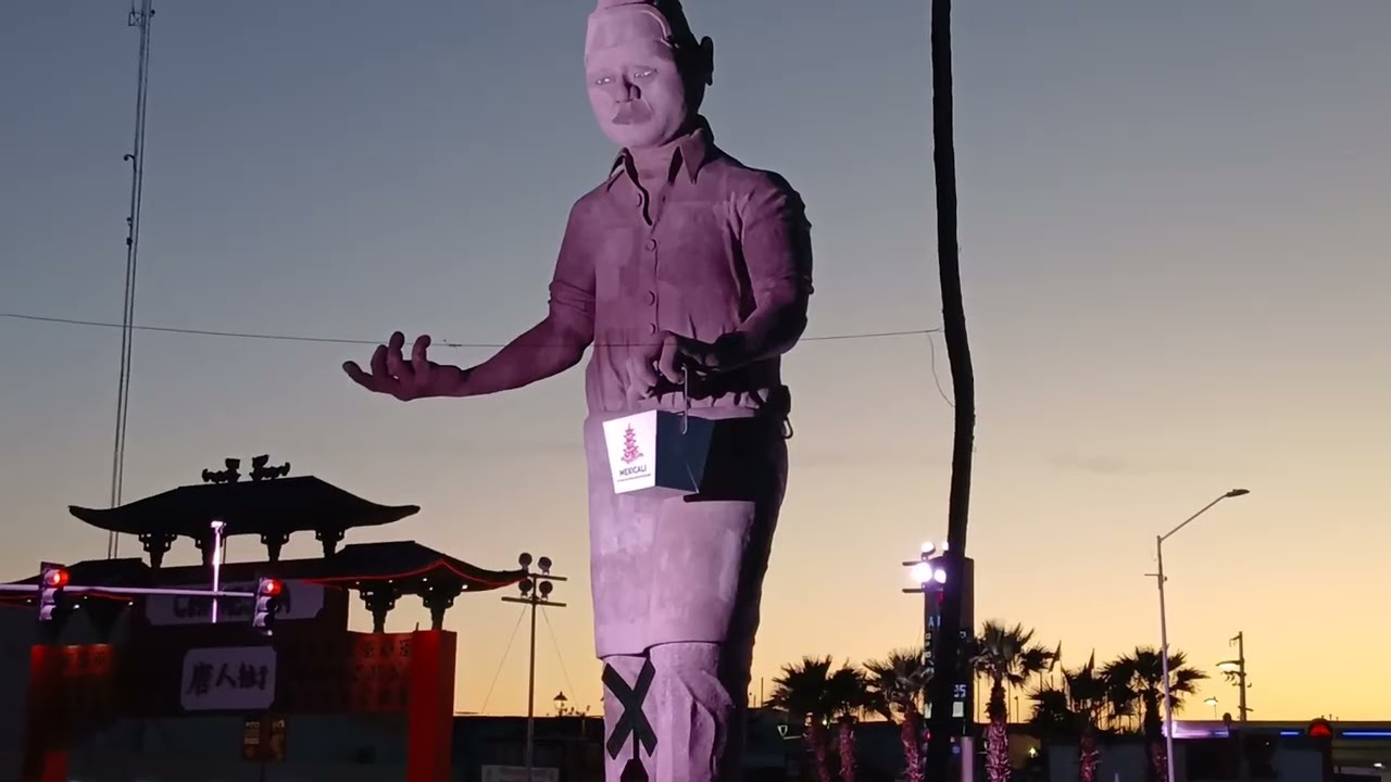 Recorido por el barrio de la chinesca .en mexicali