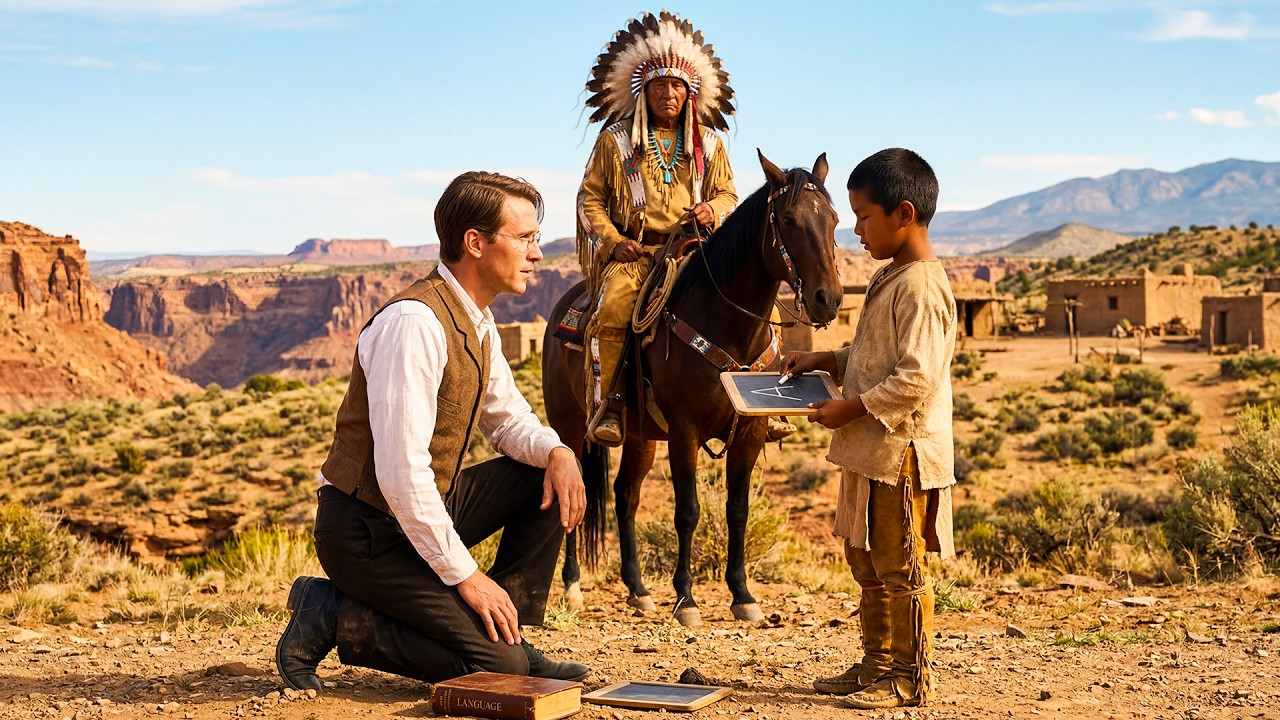 The Schoolteacher Who Hid an Apache Boy in His Classroom — No One Expected What Followed