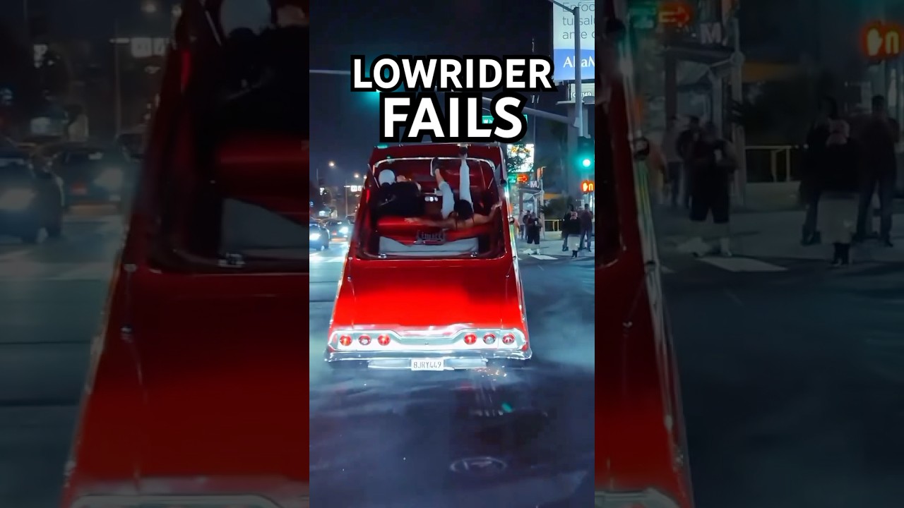 Fails🔥 #lowrider #classic #carmodification #oldschool #automobile #oldies #westcoast #impala