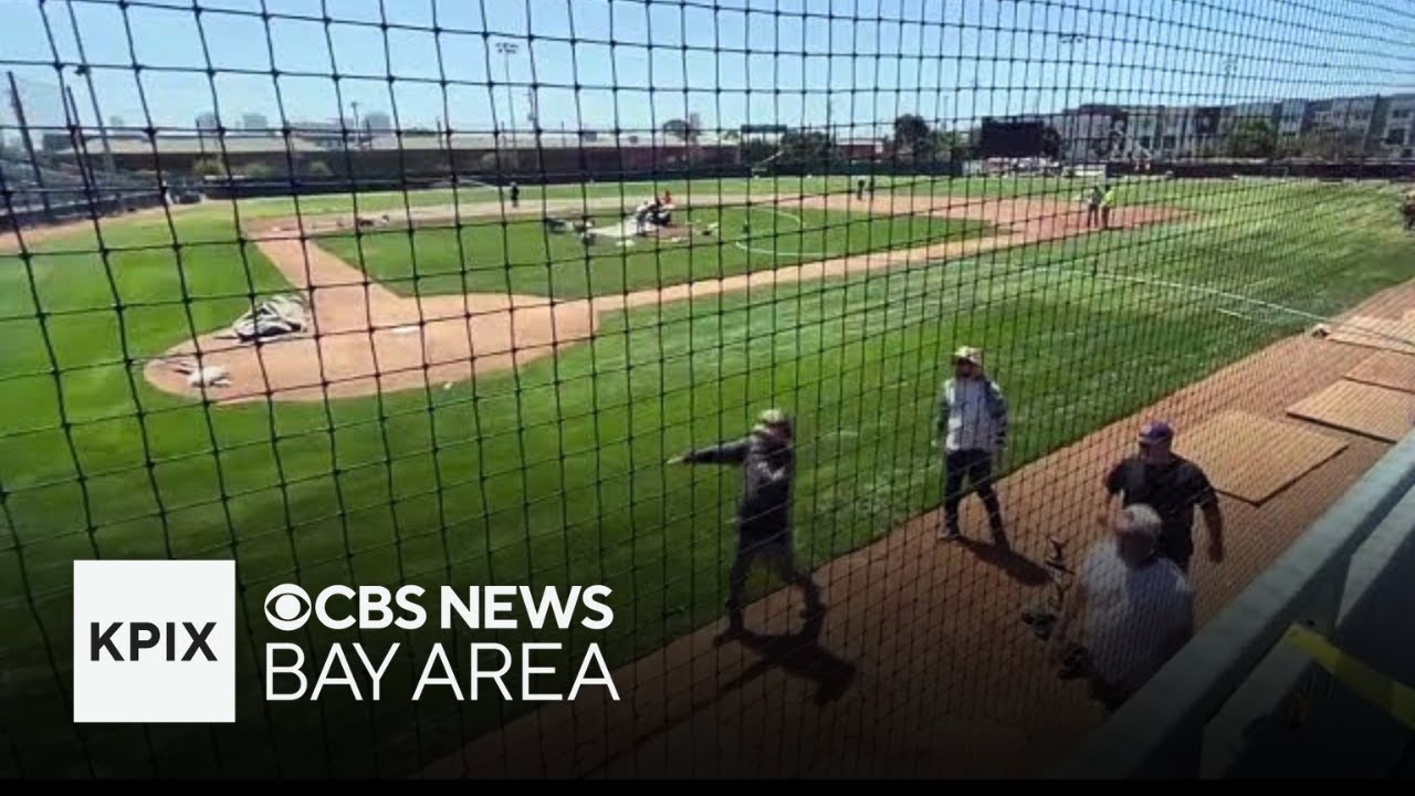 Community unites to ready ballpark for Oakland Ballers