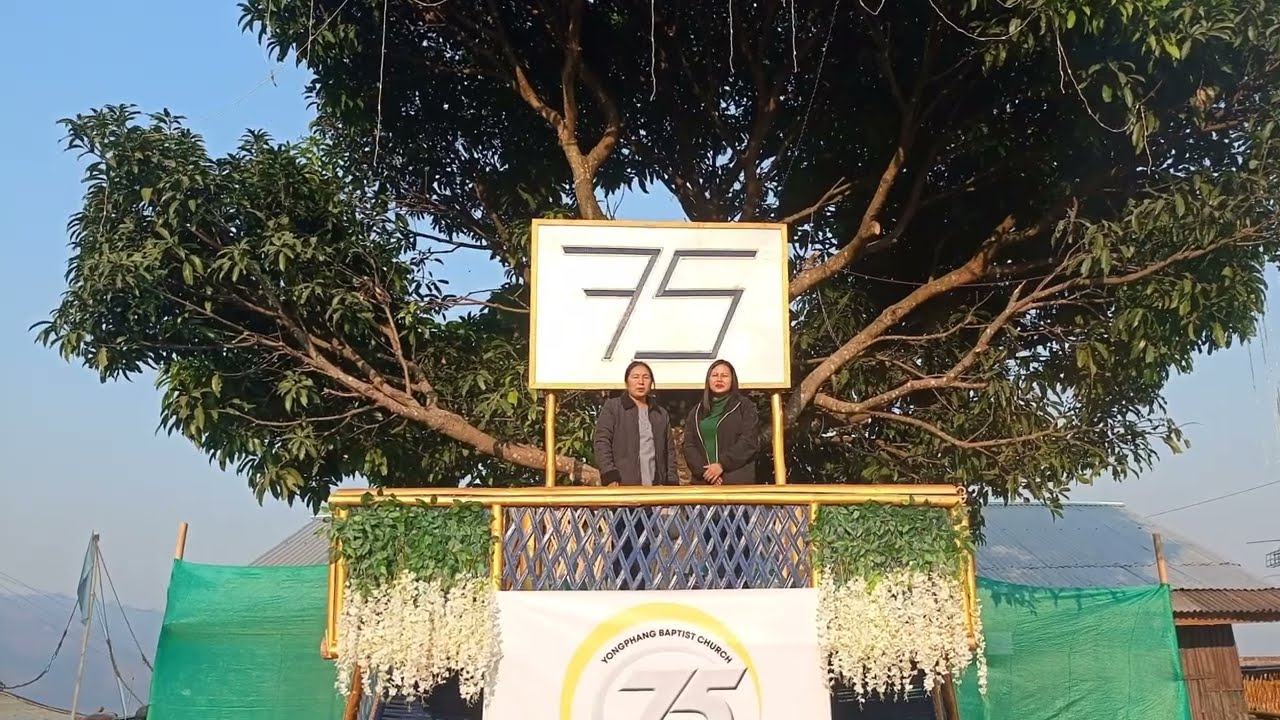 Yongphang Village Baptist Church Platinum Jubilee 27-29th dec 2024 short glimpse