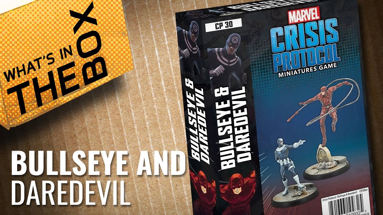 Unboxing: Bullseye & Daredevil | Marvel: Crisis Protocol
