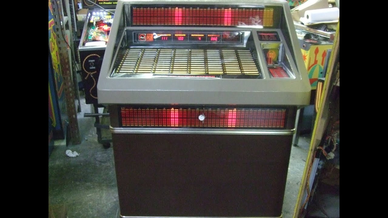 #310 Rowe R89 45 rpm JUKEBOX that plays RECORDS and what's inside!  TNT Amusements