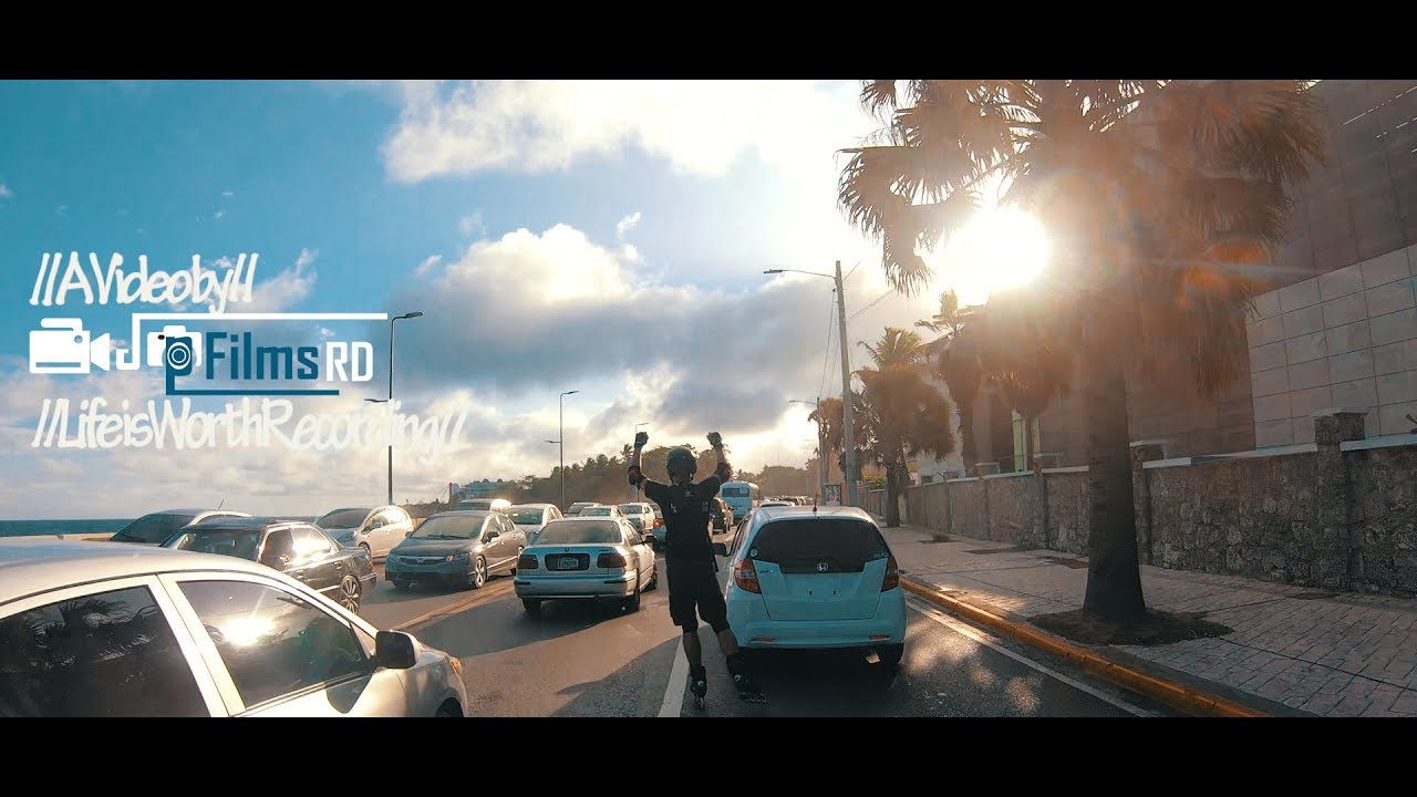 Patinando en las calles de Santo Domingo - Inline lovers - JpFilmsRD