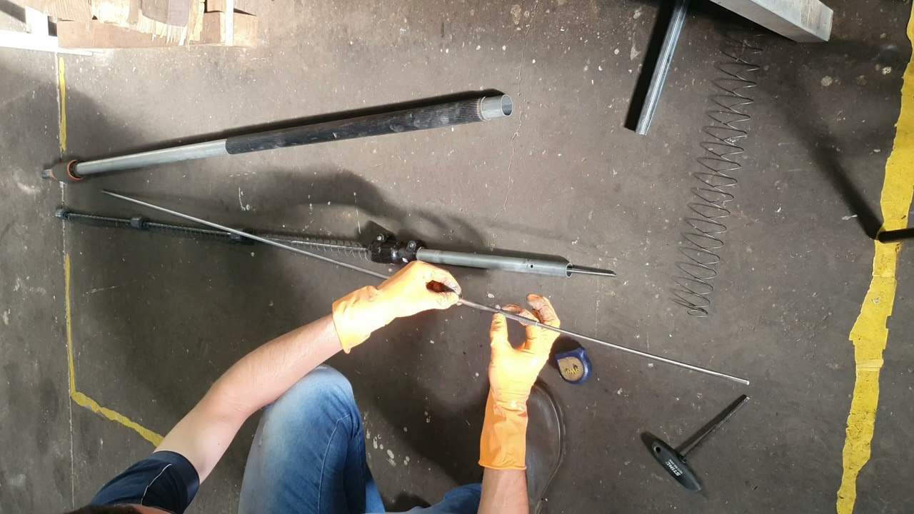 Como trocar o eixo e o tubo do motopoda STIHL HT 75 / 133 / 135