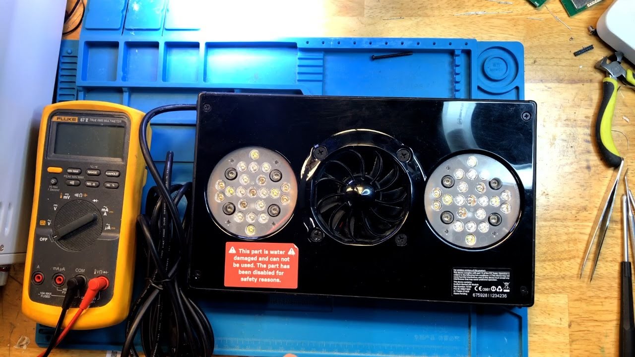 Water damaged Radion Beyond Repair? Don't think so! Bonus: Fan Replacement