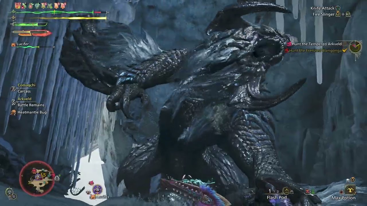 Switch Axe | [FAILED] 8*4 Tempered Arkveld & 8*3 Frenzied Blangonga | MH: Wilds [Part 354]