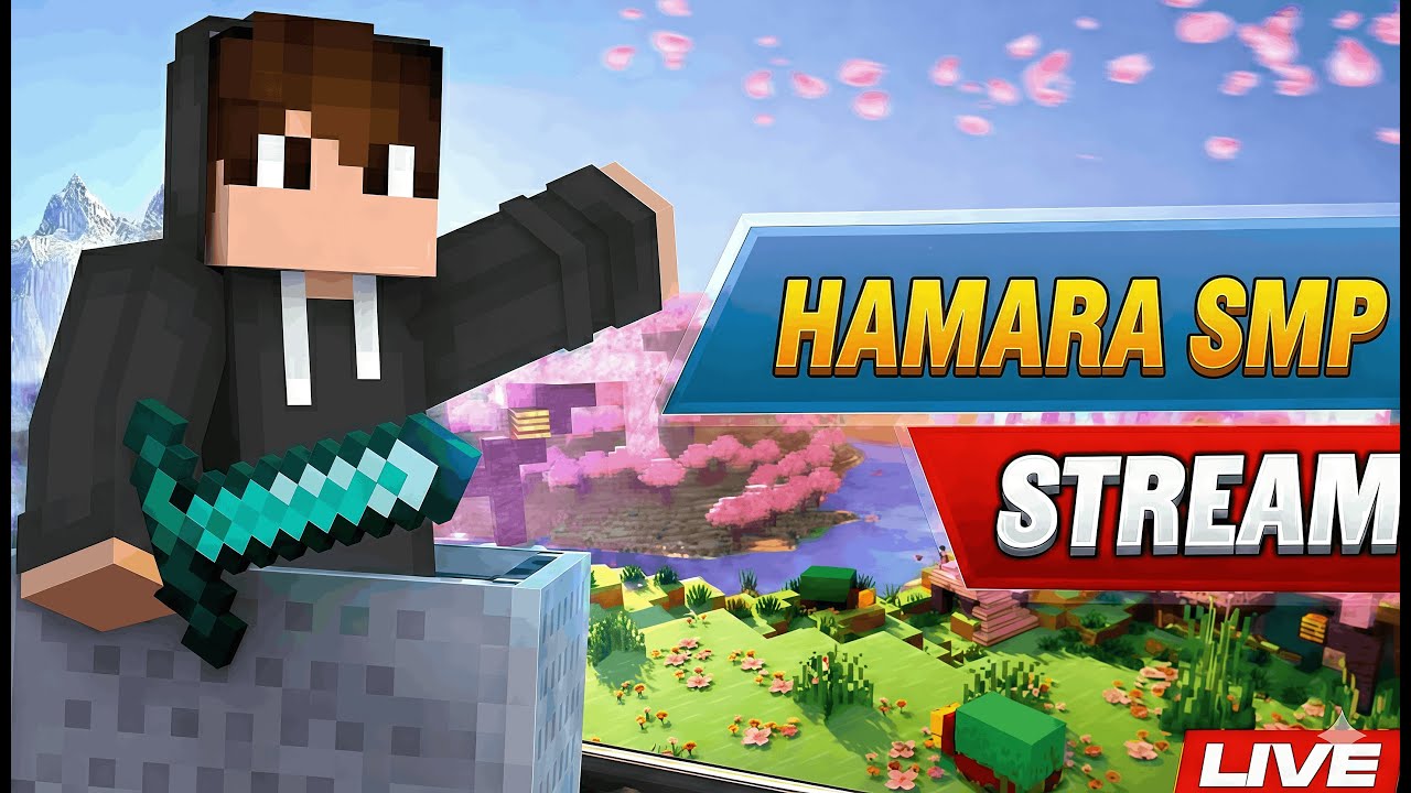 "Join the Adventure: LIVE Minecraft hamara SMP  Streem – Epic Builds & Survival Fun!" malvaniyagamin