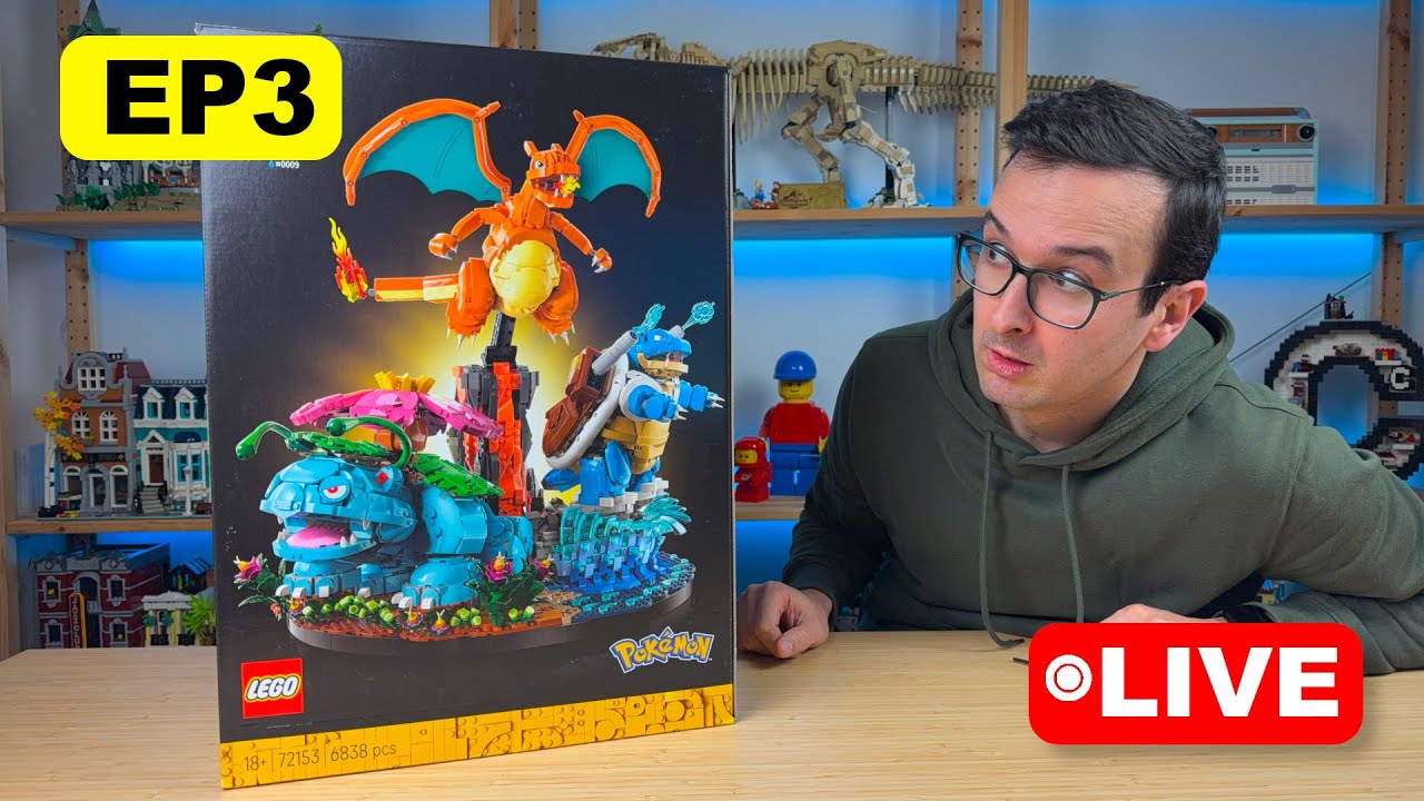 Building LEGO Pokémon Sets!