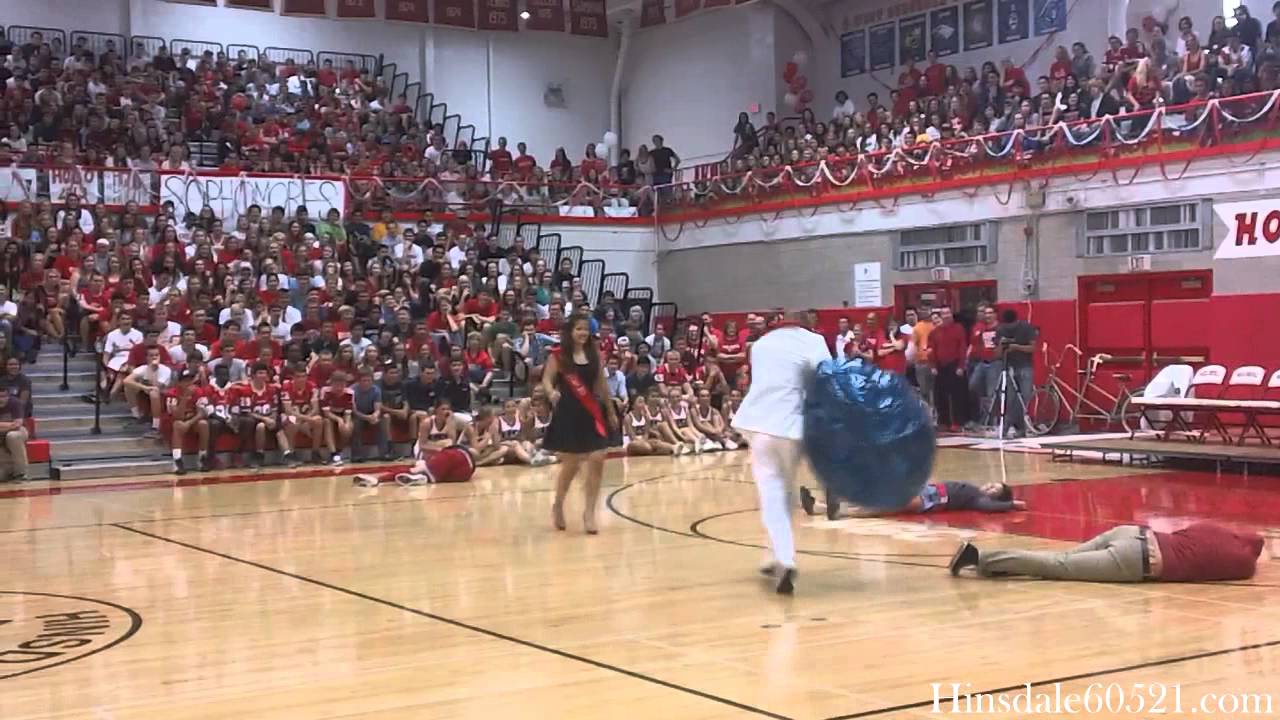 2013 Hinsdale Central Homecoming Pep Rally - Skits