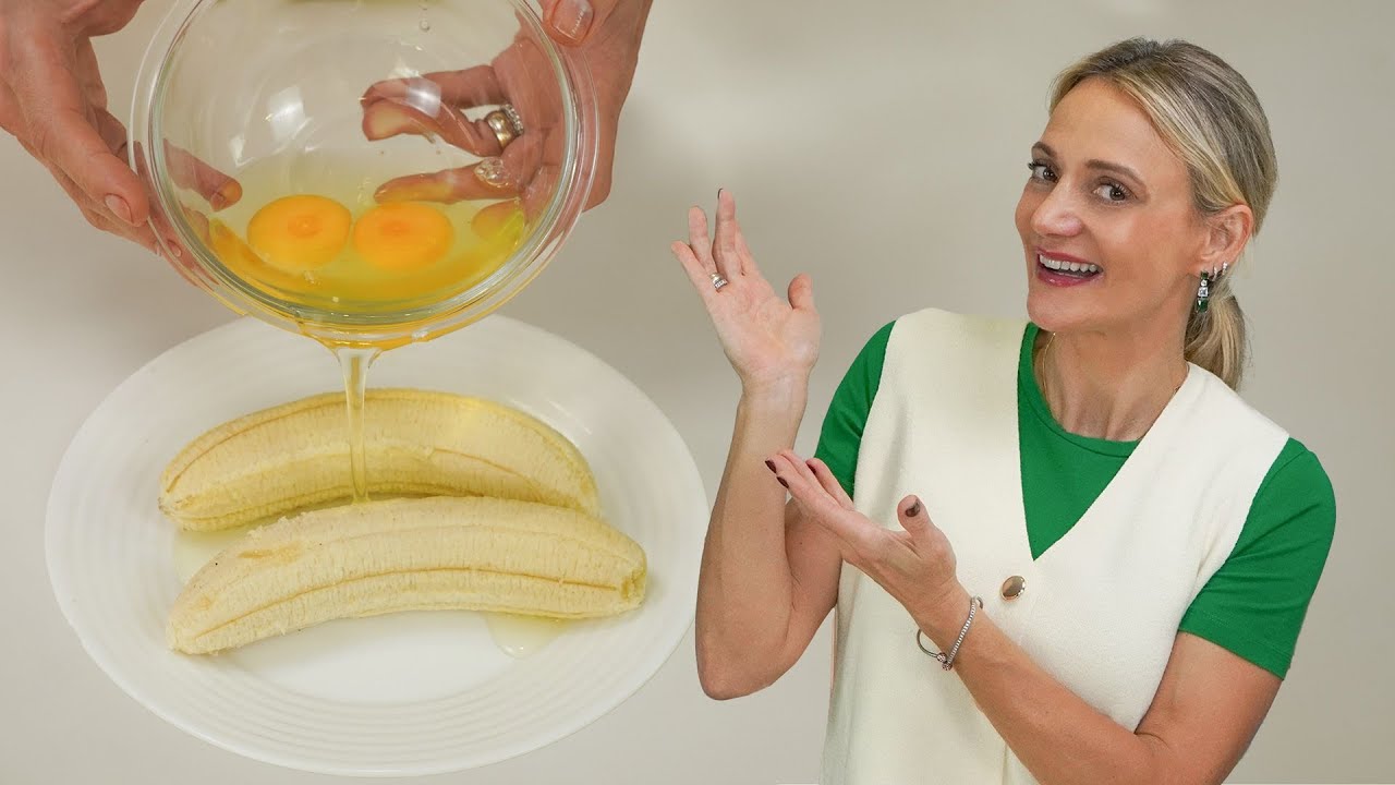 Não compre Pão, Misture Ovos com Banana!